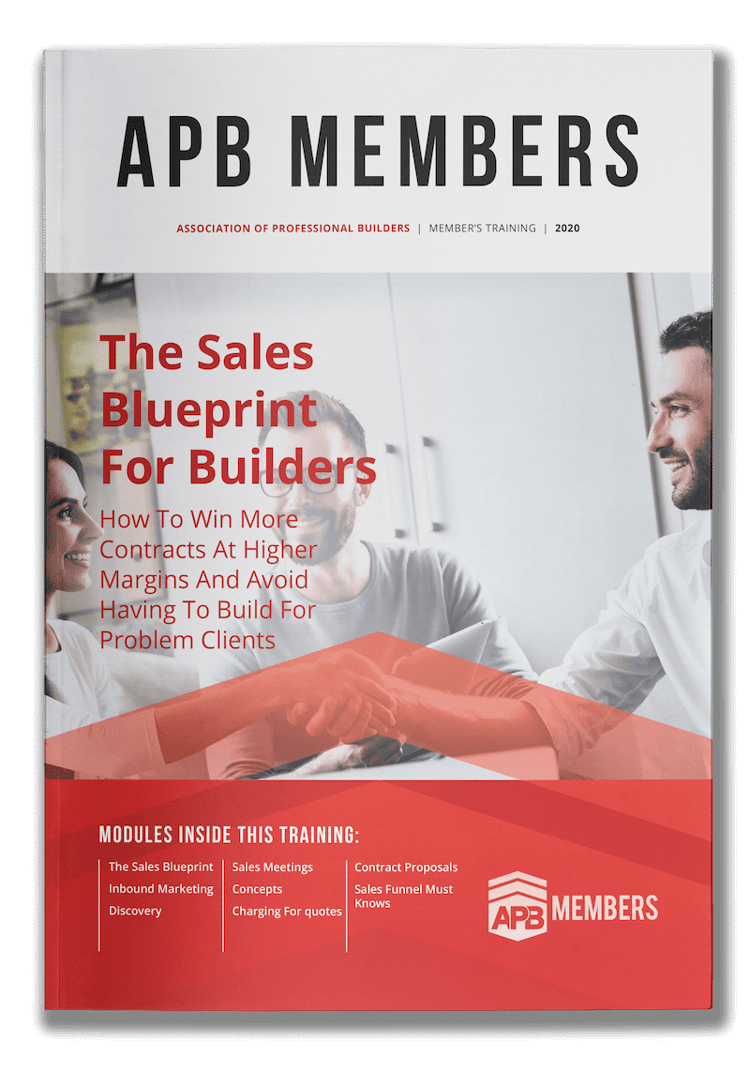 Download The Free Sales Blueprint For Builders